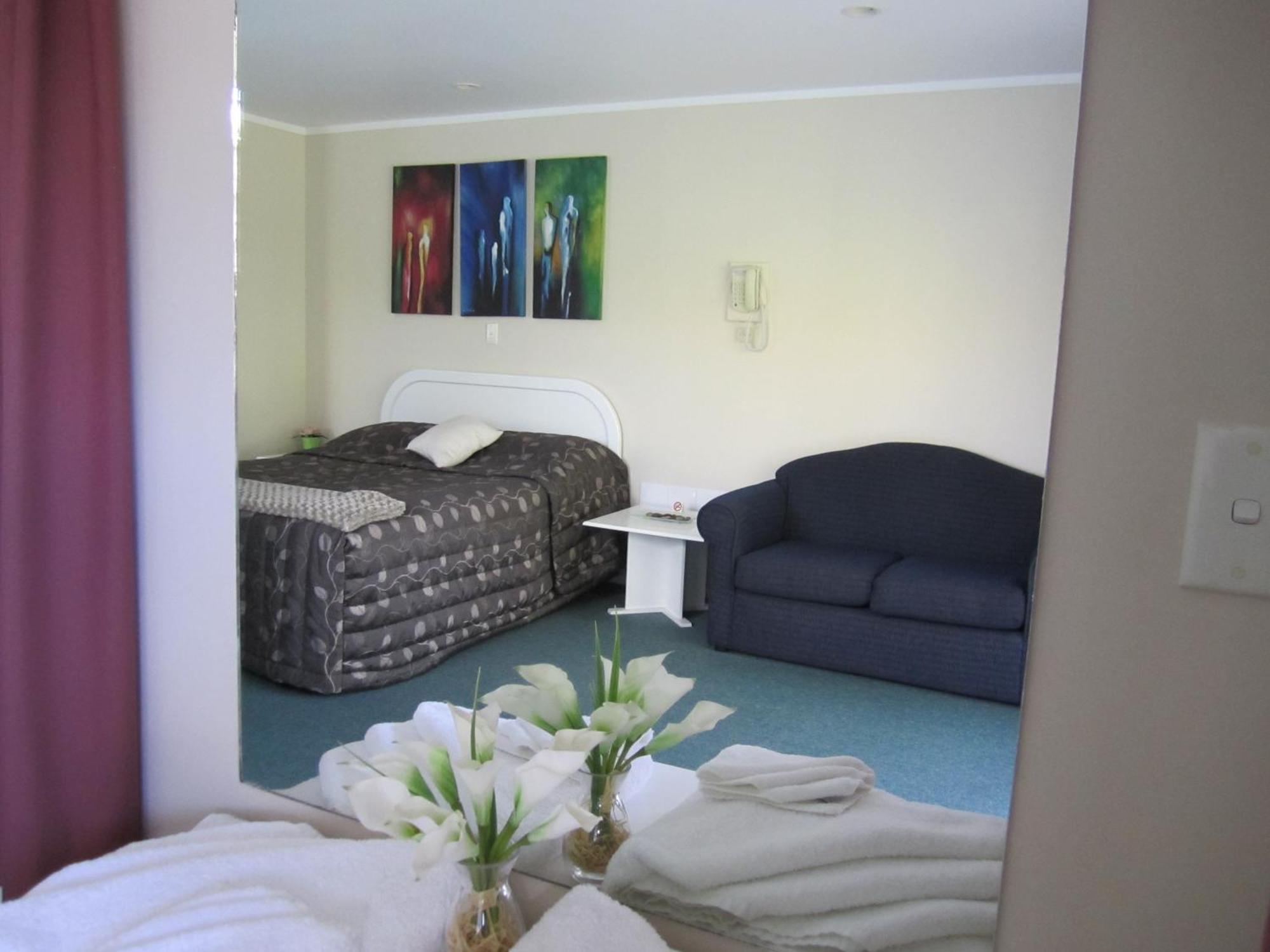 Camellia Court Motel Lower Hutt Rum bild